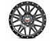 Mamba Offroad Wheels Type M25 Matte Gray with Black Lip 6-Lug Wheel; 18x9; 0mm Offset (16-24 Titan XD)