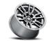 ICON Alloys Vector 6 Titanium 6-Lug Wheel; 17x8.5; 0mm Offset (2024 Tacoma)