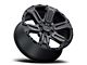 Black Rhino Wanaka Matte Black 6-Lug Wheel; 18x9; -18mm Offset (16-24 Titan XD)