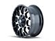 Mayhem Wheels Warrior Black Machined 6-Lug Wheel; 17x9; -12mm Offset (22-24 Bronco Raptor)