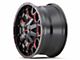 Mayhem Wheels Warrior Black with Prism Red 6-Lug Wheel; 20x9; 18mm Offset (04-15 Titan)