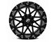 XF Offroad XF-211 Gloss Black Milled 6-Lug Wheel; 24x14; -76mm Offset (2024 Tacoma)