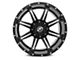 XF Offroad XF-215 Gloss Black Milled 6-Lug Wheel; 20x10; -12mm Offset (16-24 Titan XD)