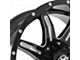 XF Offroad XF-215 Gloss Black Milled 6-Lug Wheel; 20x10; -12mm Offset (16-24 Titan XD)