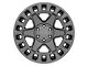 Black Rhino York Matte Gunmetal 6-Lug Wheel; 18x9; 12mm Offset (17-24 Titan)