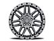 Black Rhino Arches Matte Brushed Gunmetal 6-Lug Wheel; 17x9.5; -18mm Offset (10-24 4Runner)