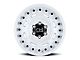 Black Rhino Axle Gloss White 6-Lug Wheel; 17x9.5; 6mm Offset (21-24 Bronco, Excluding Raptor)