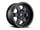 Fuel Wheels Podium Matte Black 6-Lug Wheel; 20x9; 2mm Offset (21-24 Bronco, Excluding Raptor)