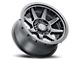 ICON Alloys Rebound Pro Satin Black 6-Lug Wheel; 17x8.5; 0mm Offset (10-24 4Runner)