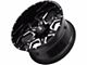 Hardrock Offroad Reckless Xposed Gloss Black Milled 6-Lug Wheel; 20x12; -44mm Offset (2024 Tacoma)