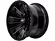 Hardrock Offroad Xplosive Xposed Gloss Black Milled 6-Lug Wheel; 20x10; -19mm Offset (22-24 Tundra)