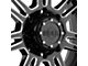 Gear Off-Road Challenger Gloss Black Milled 6-Lug Wheel; 18x9; -12mm Offset (22-24 Tundra)