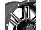 Gear Off-Road Challenger Gloss Black Milled 6-Lug Wheel; 18x9; 18mm Offset (16-24 Titan XD)