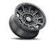 ICON Alloys Thrust Satin Black 6-Lug Wheel; 17x8.5; 25mm Offset (21-24 Bronco, Excluding Raptor)