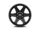 Brink Wheels Fang Nocturnal Black 6-Lug Wheel; 20x9; 0mm Offset (05-15 Tacoma)