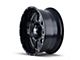 Mayhem Wheels Monstir Gloss Black Milled 6-Lug Wheel; 20x10; -12mm Offset (2024 Tacoma)