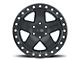 Black Rhino Crawler Matte Black 6-Lug Wheel; 17x8.5; -32mm Offset (21-24 Bronco, Excluding Raptor)