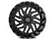 TIS 544BM Gloss Black 6-Lug Wheel; 22x14; -76mm Offset (22-24 Tundra)