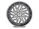 TIS 544C Chrome 6-Lug Wheel; 22x14; -76mm Offset (2024 Tacoma)