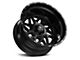 TIS 552B Gloss Black 6-Lug Wheel; 17x9; -12mm Offset (10-24 4Runner)