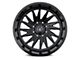 TIS 547B Gloss Black 6-Lug Wheel; 22x10; 10mm Offset (10-24 4Runner)