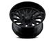 TIS 547B Gloss Black 6-Lug Wheel; 22x10; 10mm Offset (10-24 4Runner)