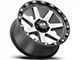 MKW Offroad M203 Matte Gray 6-Lug Wheel; 20x9; 1mm Offset (05-15 Tacoma)