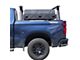 Bed Rack with Tool Box; Black (05-24 Tacoma)