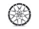 TSW Nurburgring Gunmetal with Mirror Cut Face Wheel; 17x7.5 (97-06 Jeep Wrangler TJ)