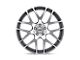 TSW Nurburgring Gunmetal with Mirror Cut Face Wheel; 17x7.5; 45mm Offset (93-98 Jeep Grand Cherokee ZJ)