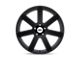 TSW Bardo Matte Black Wheel; 17x8 (97-06 Jeep Wrangler TJ)