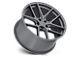 TSW Geneva Matte Gunmetal Wheel; 17x8 (97-06 Jeep Wrangler TJ)