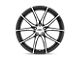 TSW Sprint Gloss Black with Mirror Cut Face Wheel; 17x8 (87-95 Jeep Wrangler YJ)