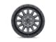 Black Rhino Dugger Gunblack Wheel; 17x8.5 (97-06 Jeep Wrangler TJ)