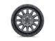 Black Rhino Dugger Gunblack Wheel; 17x8.5 (87-95 Jeep Wrangler YJ)