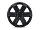 Black Rhino Wanaka Matte Black Wheel; 17x8.5 (97-06 Jeep Wrangler TJ)