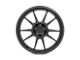 TSW Imatra Matte Black Wheel; 18x10.5; 25mm Offset (84-01 Jeep Cherokee XJ)