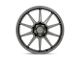 TSW Kemora Matte Gunmetal Wheel; 18x10.5 (97-06 Jeep Wrangler TJ)