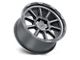 Black Rhino Chase Brushed Gunmetal Wheel; 18x8 (97-06 Jeep Wrangler TJ)