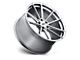 TSW Bathurst Silver with Mirror Cut Face Wheel; 18x8.5; 15mm Offset (84-01 Jeep Cherokee XJ)