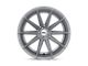 TSW Clypse Titanium with Matte Brushed Face Wheel; 18x8.5; 20mm Offset (93-98 Jeep Grand Cherokee ZJ)