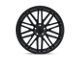 TSW Pescara Gloss Black Wheel; 18x8.5; 30mm Offset (97-06 Jeep Wrangler TJ)