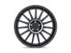 TSW Paddock Semi Gloss Black with Machined Tinted Ring Wheel; 18x8.5 (97-06 Jeep Wrangler TJ)