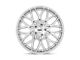 TSW Vale Silver with Mirror Cut Face Wheel; 18x8.5 (87-95 Jeep Wrangler YJ)