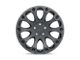 Level 8 Wheels Impact Matte Black 6-Lug Wheel; 18x9; 12mm Offset (05-21 Frontier)