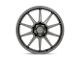 TSW Kemora Matte Gunmetal Wheel; 18x9.5 (97-06 Jeep Wrangler TJ)