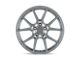 TSW Neptune Battleship Gray Wheel; 18x9.5 (87-95 Jeep Wrangler YJ)