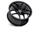 TSW Silvano Gloss Black Wheel; 18x9.5; 20mm Offset (93-98 Jeep Grand Cherokee ZJ)