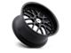 TSW Valencia Matte Black Wheel; 18x9.5; 40mm Offset (84-01 Jeep Cherokee XJ)