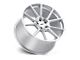 TSW Chrono Silver with Mirror Cut Face Wheel; 19x10; 25mm Offset (84-01 Jeep Cherokee XJ)